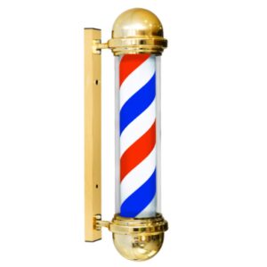 BARBER POLE gold detail 65cm