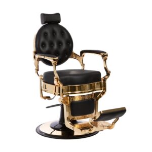 BARBER CHAIR LEGEND BLACK-GOLD