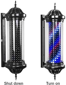 BARBER POLE ROTATING LIGHT LED - Image 3