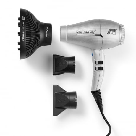 Parlux Digitalyon Magic Sense Silver Ionic Επαγγελματικό Πιστολάκι Μαλλιών με Φυσούνα 2400W