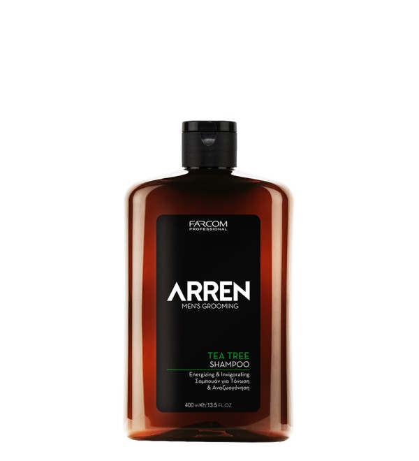 "ARREN ΣΑΜΠΟΥΑΝ TEA TREE 400ML Τόνωση & Αναζωογόνηση."