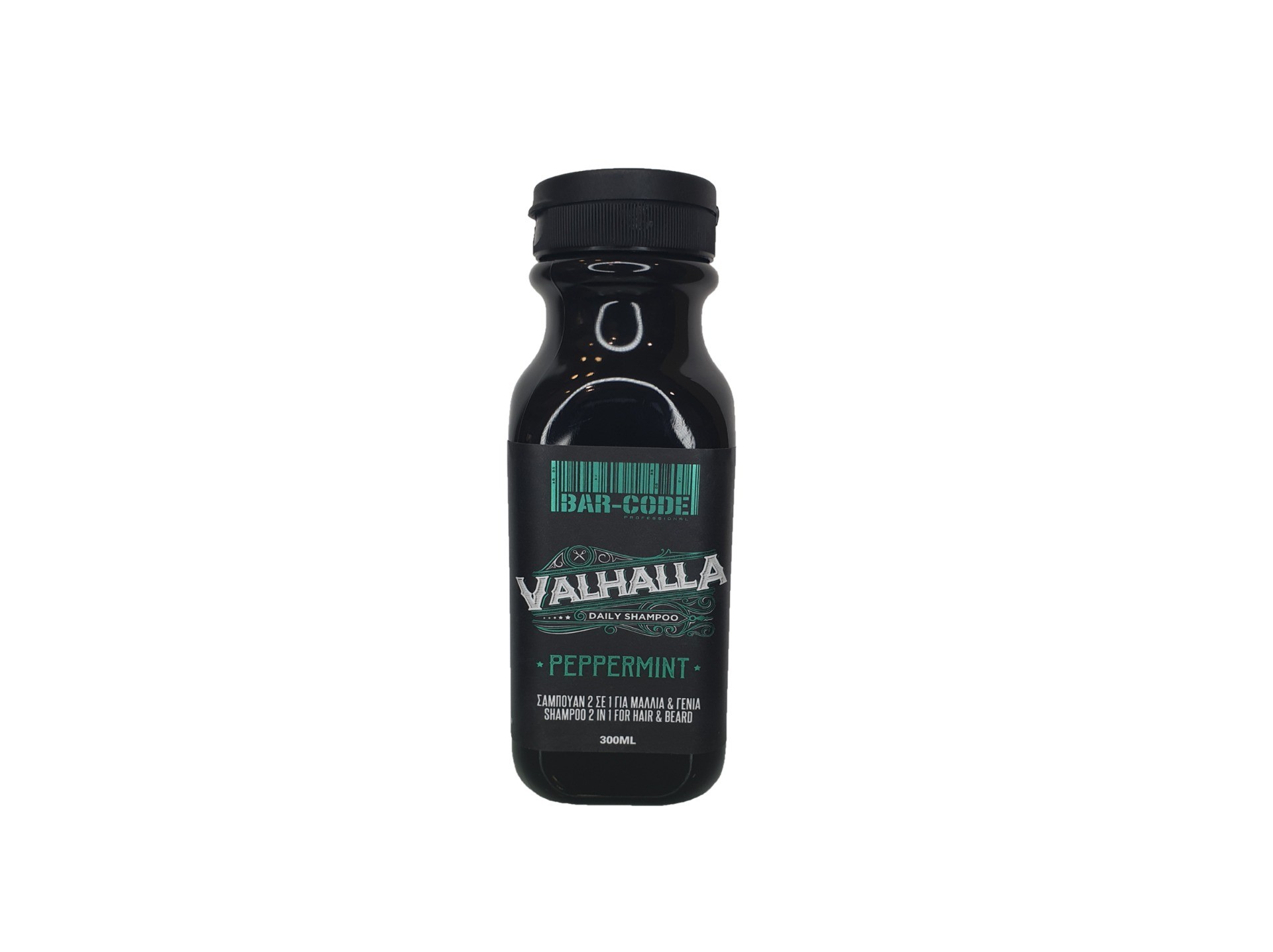 Barcode Professional Valhalla Shampoo 2 in 1 Μαλλιά + Γένια 300ml