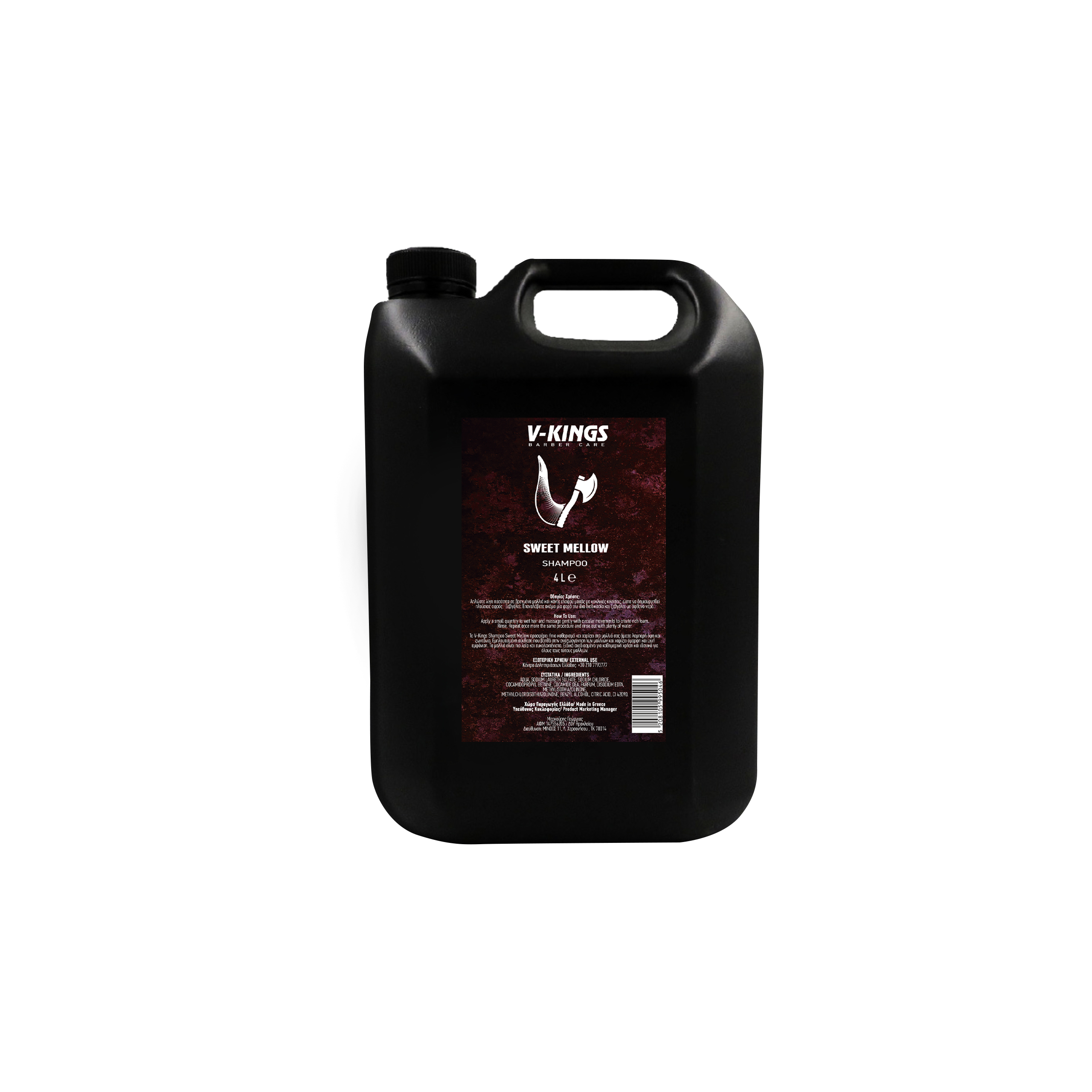 V-KINGS SWEET MELLOW SHAMPOO 4L