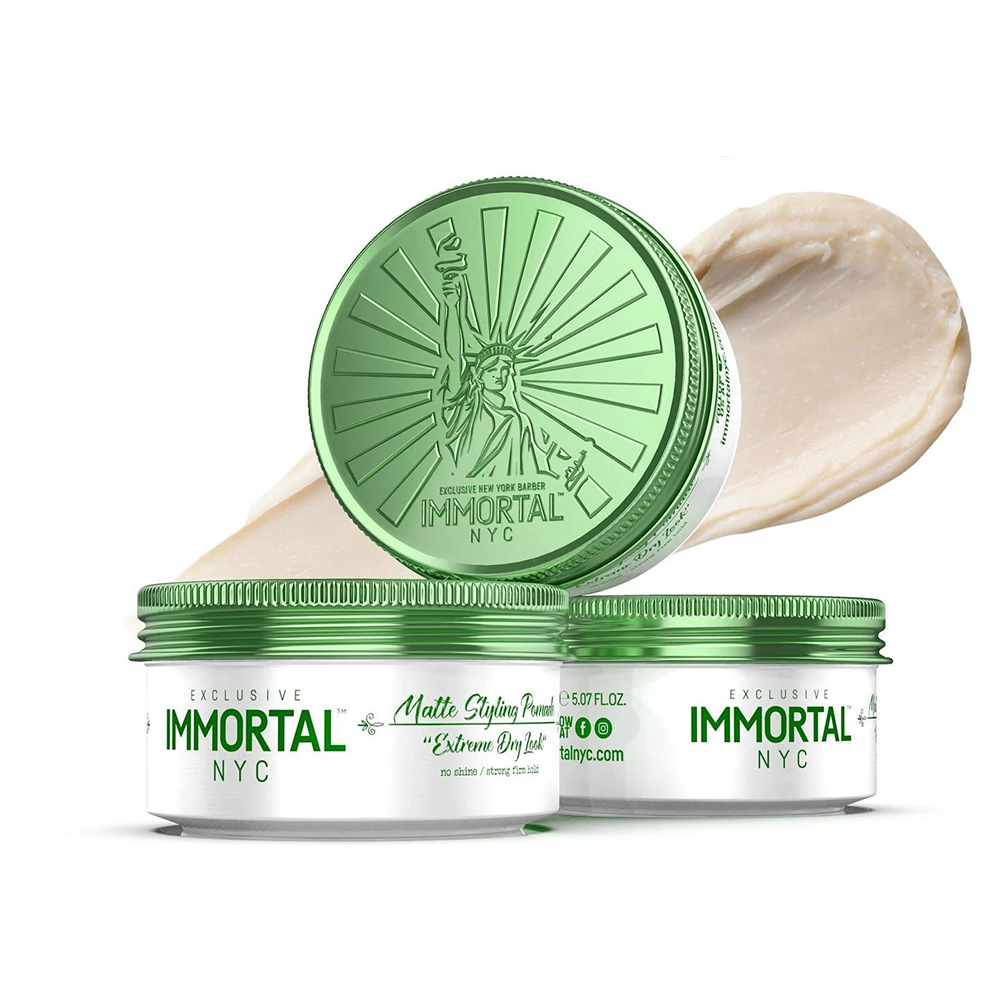 IMMORTAL MATTE STYLING POMADE "extreme dry look" 150ml - Image 2