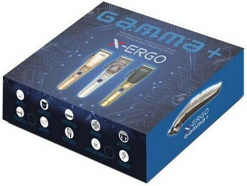 GammaPiu X-Ergo Επαναφορτιζόμενη Κουρευτική Μηχανή - Image 3