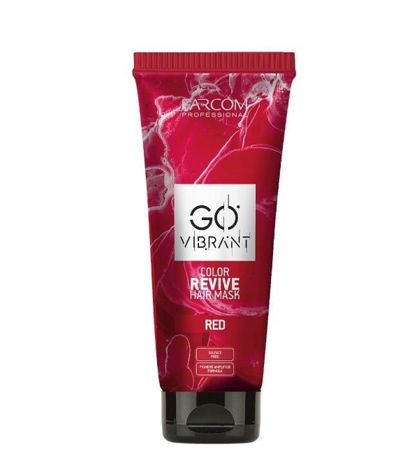 Farcom Professional Go Vibrant Color Revive Hair Mask Red 200ml