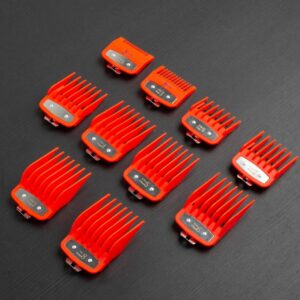 Κόκκινα Χτενάκια Μηχανής ( σκάλες) για WAHL & GAMMA & JRL 8τεμ