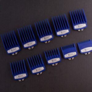 Μπλε Χτενάκια Μηχανής (σκάλες) για WAHL & GAMMA & JRL 8τεμ