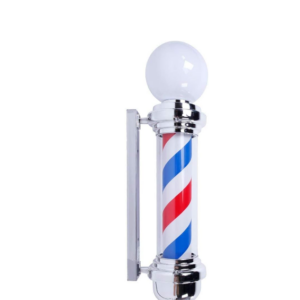 BARBER POLE ΜΕ ΛΑΜΠΑ