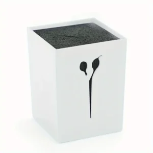 ΘΗΚΗ ΓΙΑ ΨΑΛΙΔΙΑ ΛΕΥΚΗ ΜΟΝΗ