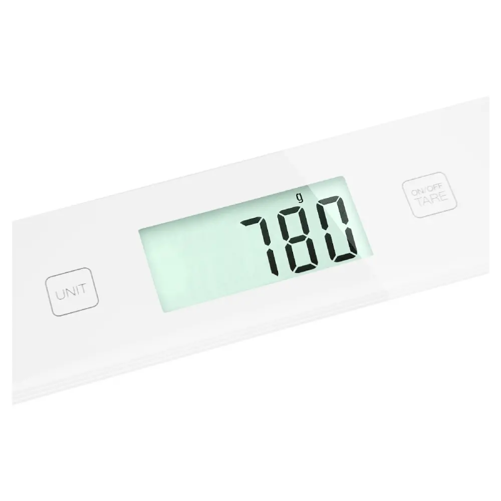 Ζυγαριά Κουζίνας 5kg UltraSlim Glass Sencor SKS 5030WH Λευκή - Image 2