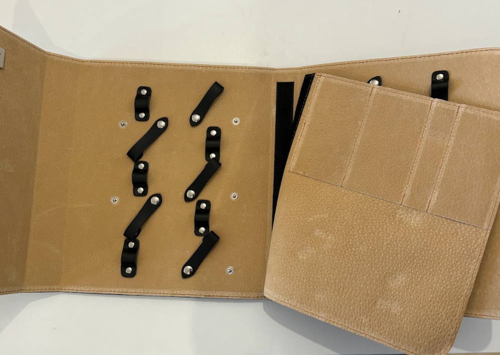 Επαγγελματικό Βαλιτσάκι Ψαλιδιών Μαύρο YAMA. - Image 4