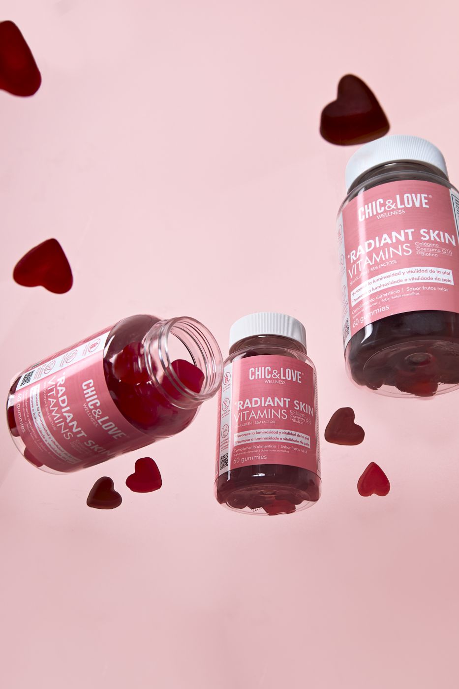 Chic & Love Wellness Radiant Skin Vitamins 60 gummies - Image 2