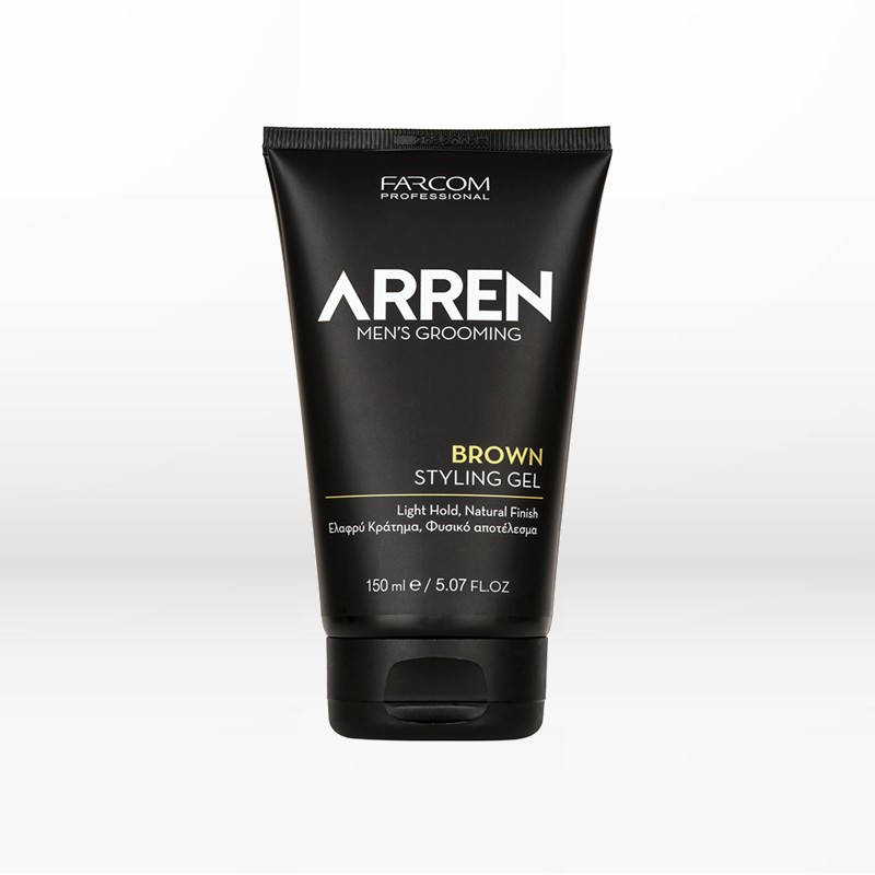 Farcom Professional Arren Men`s Grooming Brown Styling Gel 150ml