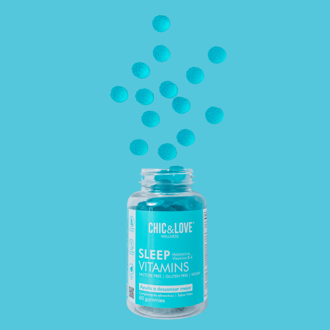 Chic & Love Wellness Sleep Vitamins 60 gummies - Image 3