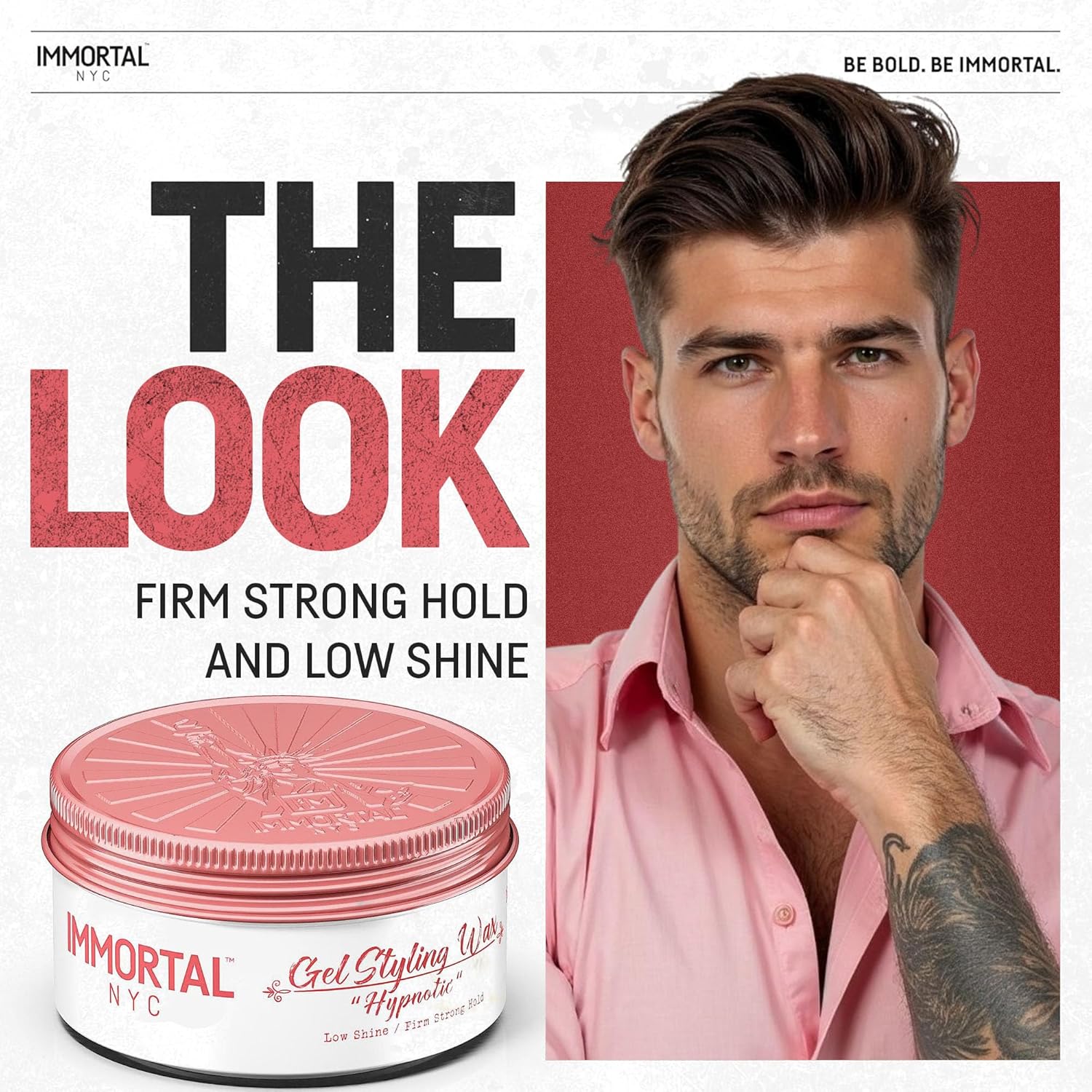 IMMORTAL HYPNOTIC GEL STYLING WAX 150ML - Image 3