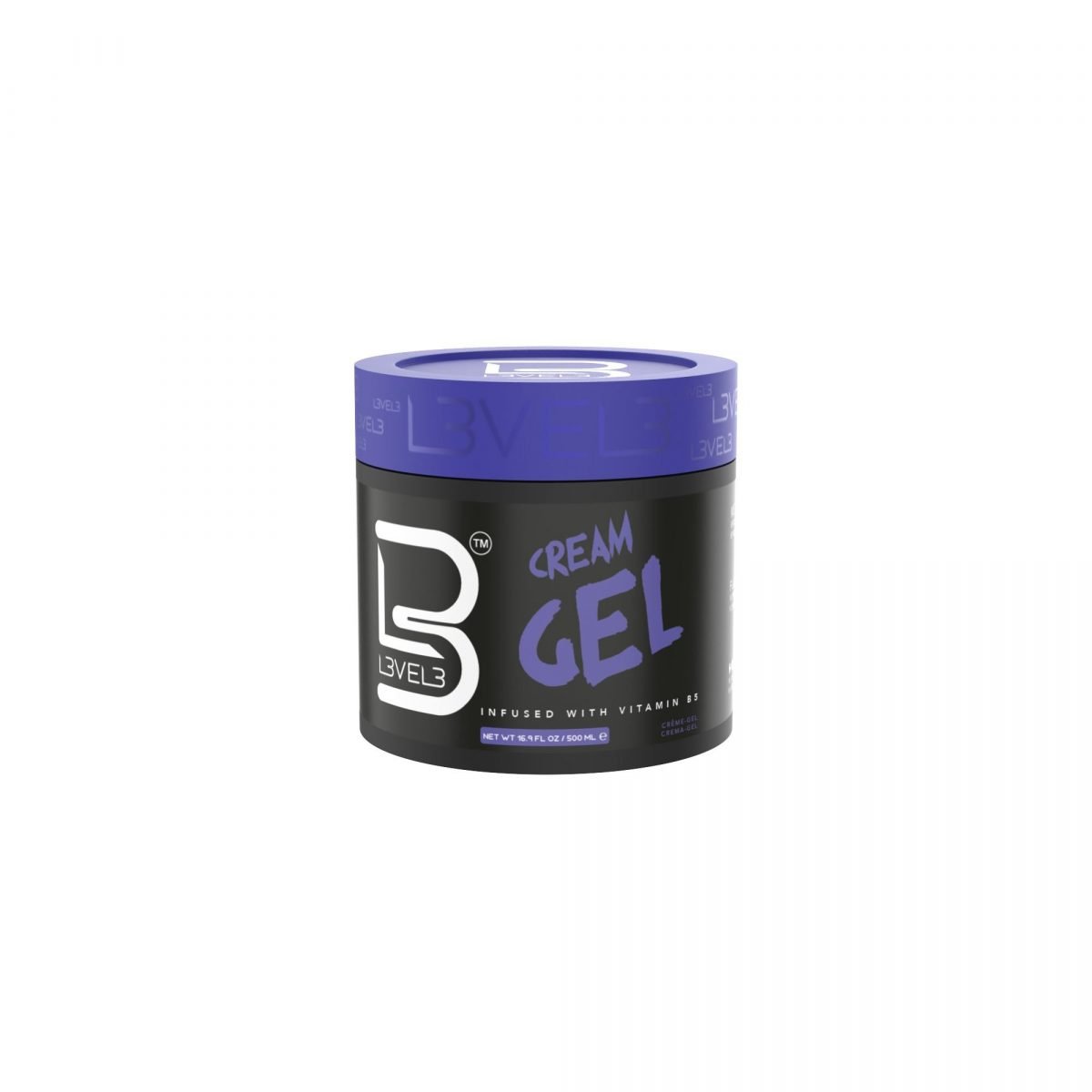 LEVEL3 CREAM HAIR GEL 500ML