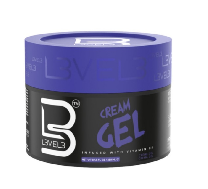 LEVEL3 CREAM HAIR GEL 250ML