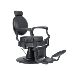 BARBER CHAIR LEGENT ROUND BLACK