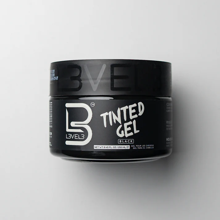 LEVEL3 TINTED GEL BLACK 250ML